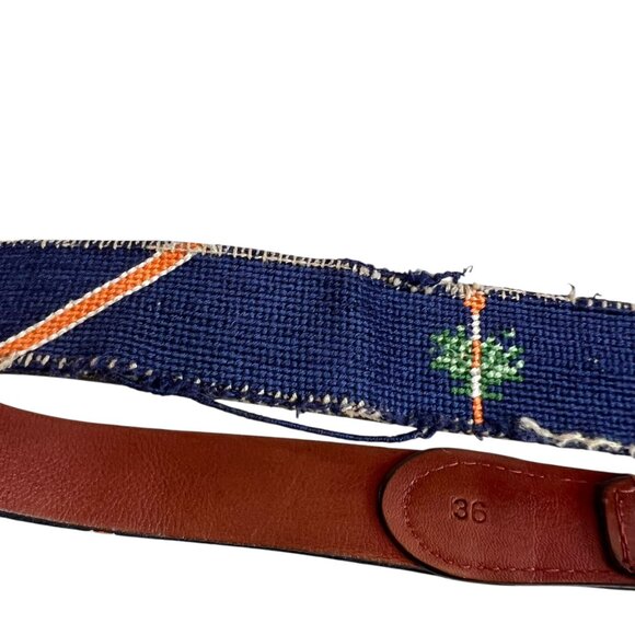 Smathers & Branson needlepoint belt size 36 - Picture 8 of 10